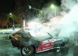 California, auto in fiamme dopo un incidente. Morti ristoratore veneziano Andrea Bullo con il figlio di 13 anni