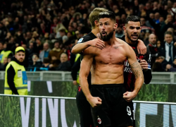 Milan - Spezia, Tonali e Giroud  salvano Stefano Pioli. E' 2 a 1 a San Siro  