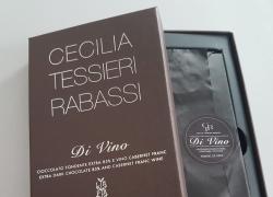 DiVino: Cantina Podere La Pace e la Maître Chocolatier Cecilia Tessieri Rabassi insieme per il primo cioccolato al mondo prodotto con il Cabernet Franc