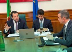 Ponte sullo Stretto di Messina, Salvini incontra i presidenti di Calabria e Sicilia Occhiuto e Schifani: si valuta modello Genova