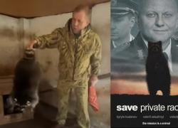 Ucraina, soldati russi rubano procione dallo zoo di Kherson prima della ritirata: l'ira di Kiev - VIDEO