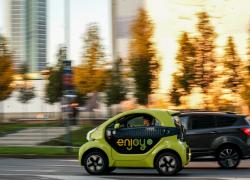 Eni, a Milano da oggi sull’app Enjoy arriva la city car full electric XEV YOYO