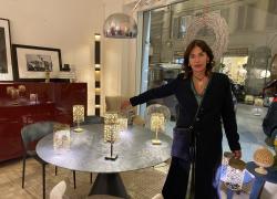 Il Natale arriva da Adele Interiors con le installazioni artistiche Reve de Feu di Roberta Cipriani 