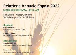 Presentazione Relazione Annuale Enpaia 2022