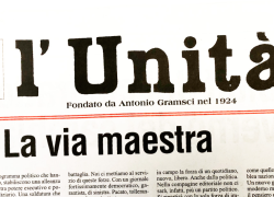 "L'unità", Il giornale di Gramsci, rinasce ma diventa "di area PD"