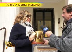Striscia la Notizia: tapiro d'oro a Myrta Merlino, accusata di maltrattare i collaboratori