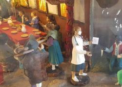 Il presepe di Sant'Egidio a Santa Maria a Trastevere con i sanitari mascherati che offrono la quinta dose non è follia, è lucida, benché blasfema, operazione di potere 
