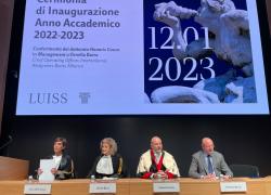  Luiss, inaugurato l'Anno Accademico 2022-2023. Lo Storto: "Prepariamo gli studenti a un mercato in continua innovazione" 