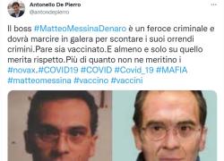 Arresto Messina Denaro, c'è chi ne approfitta per difendere i vaccini: "Vaccinato? Merita rispetto"