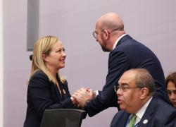 Meloni-Michel, incontro a Roma in vista del Consiglio europeo: sul tavolo migranti e aiuti di Stato