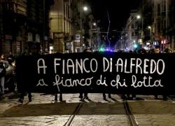 41-bis, gli anarchici non cedono sul caso Cospito: "A fianco di Alfredo, a fianco di chi lotta"