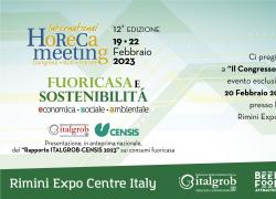 A Rimini la presentazione del Secondo Rapporto Italgrob-Censis 2023 “Nuove sfide per la distribuzione Horeca e il fuori casa. Una più alta qualità della vita per una società più sostenibile”