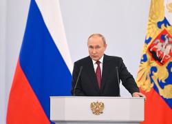 Discorso di Putin: "Sospeso trattato Start. In Ucraina agito per difendere persone minacciate da regime neonazista"