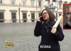 Bonaccini ha le sopracciglia tatuate? Striscia la Notizia: "Segno indelebile come quello che vuole lasciare nel PD" - VIDEO