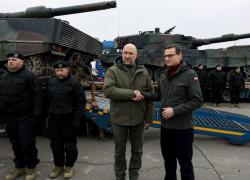 Ucraina, arrivati a Kiev i carri armati Leopard 2 dalla Polonia.  Andrzej Duda: "Ne invieremo altri"