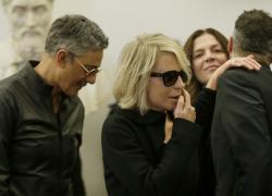 Maurizio Costanzo, aperta la camera ardente: tra i presenti Gualtieri e Giorgia Meloni
