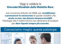 Giornata Mondiale delle Malattie Rare, il Centro Dino Ferrari per la ricerca e la diagnosi