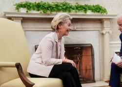 Von der Leyen-Biden, accordo Usa-Ue su materie prime per batterie e incentivi green: patto in chiave anti-Cina