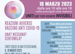 Reazioni avverse al vaccino anti-Covid, Comitato Ascoltami in 15 città il 18 marzo per informazioni a danneggiati e non