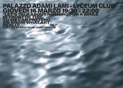 Lyceum Club di Firenze ospita le opere della giovane regista e visual artist Ippolita del Bono Venezze