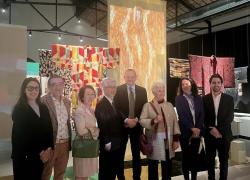 L'Ambasciatore del Giappone in Italia Suzuki Satoshi visita la mostra sui Kimono
