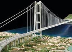 Ponte sullo Stretto di Messina, via libera al progetto definitivo, lunghezza di 3,6km e campata unica da 3,3, costo totale 14,5 mlrd €