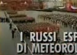 Clima, il servizio del Tg1: "Russi esperti di meteorologia, controllano il tempo per evitare pioggia durante importanti manifestazioni"