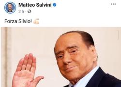 "Silvio Berlusconi è morto", Salvini pubblica una foto del Cav e sul web spopola la bufala (di cattivo gusto)