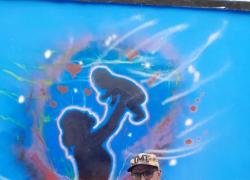 Giulia Tramontano, i murales a Senago dell'artista Luca Zak Coia per ricordare la mamma ed il piccolo Thiago - FOTO