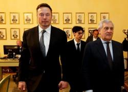 Elon Musk a Palazzo Chigi con Tajani, nel pomeriggio vedrà Meloni: sul tavolo lo sviluppo delle auto elettriche