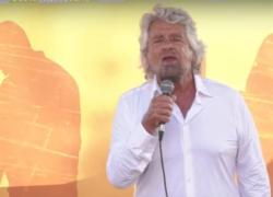 Manifestazione M5S a Roma, Grillo: "Fate le brigate di cittadinanza, mettete il passamontagna". Lega: "Parole inaccettabili"- VIDEO