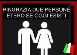 “Etero Pride”, scalda i muscoli l’antitesi al Gay Pride degli ultimi superstiti utili anche alla procreazione