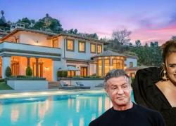 Stallone vende la sua mega villa alla cantante Adele ma solo alla condizione di lasciare la statua di Rocky