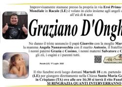 Lecce, Graziano morto a 6 anni per un malore improvviso, domani i funerali nel giorno del suo compleanno