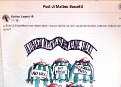 Bassetti, il post su Facebook sui 'no vax' e vari ad Auschwitz: "La libertà di opinione non rende liberi"; i commenti: "Apologia di nazismo"