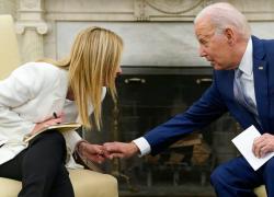  Meloni da Biden: "Tra Usa e Italia rapporto forte e indissolubile, su Cina nessuna pressione", prosegue la visita a Washington 