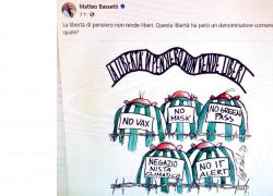 Bassetti, richiesta dall'Aadi la radiazione per odio ideologico dopo vignetta su non vaccinati nei lager - testo INTEGRALE 