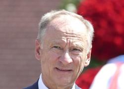 Nikolai Patrushev, il consigliere di Putin in Carelia, al confine con la Finlandia: sul tavolo questioni di sicurezza nazionale