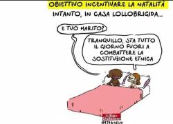 Arianna Meloni querela Mario Natangelo per la vignetta sulla “sostituzione etnica” pubblicata su Il Fatto 