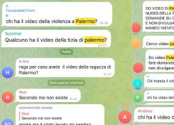 Stupro Palermo, su Telegram è caccia al video: “Ricompenso bene”, “cedo in cambio di foto della propria ex nuda” 