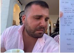 Scontrini folli, 50 euro per un caffè e un'orzata a Porto Cervo, influencer Giuseppe Russo: "mi è venuto un coccolone"