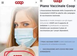 Vaccino Covid e reazioni avverse, la Coop a maggio 2021 già le prevedeva: polizza assicurativa nel piano vaccinale   