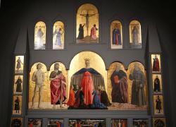 La Madonna della Misericordia di Piero della Francesca: la "protezione del mantello" e l'umanità salvata dalla Vergine