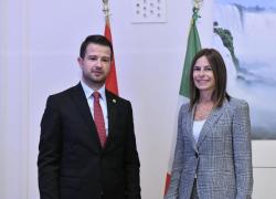 Di Foggia (AD Terna) incontra il Presidente del Montenegro a Roma