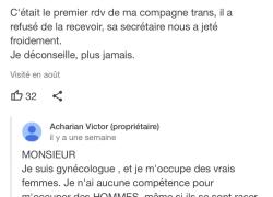 Francia, ginecologo rifiuta di visitare una trans: “Mi occupo di donne vere”, bufera sul dottor Victor Acharian