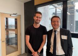 Osservatorio Permanente Giovani-Editori, il Ceo di Snapchat Spiegel ospite di Ceccherini per un dialogo con i giovani