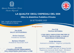 Agenas e Aiop presentano il Rapporto sulla qualità degli ospedali del SSN, oltre la dialettica pubblico-privato
