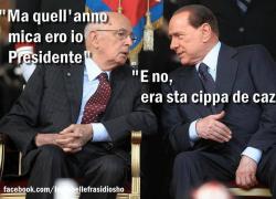 Napolitano è morto, il comunista diventato "Re Giorgio" in 70 anni di meme e vignette - GALLERY