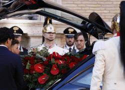 Funerali Napolitano, il figlio Giulio: "Ha combattuto buone battaglie e sostenuto cause sbagliate"  