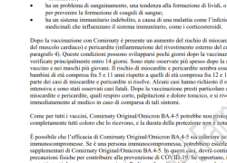 Vaccino Covid, Pfizer e Moderna aggiornano foglietto illustrativo: "Aumento rischio miocarditi fatali, soprattutto dopo 2^ dose e tra maschi giovani"